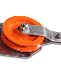 Pulley 3 1/2" 89mm cast iron cpl galv AMX